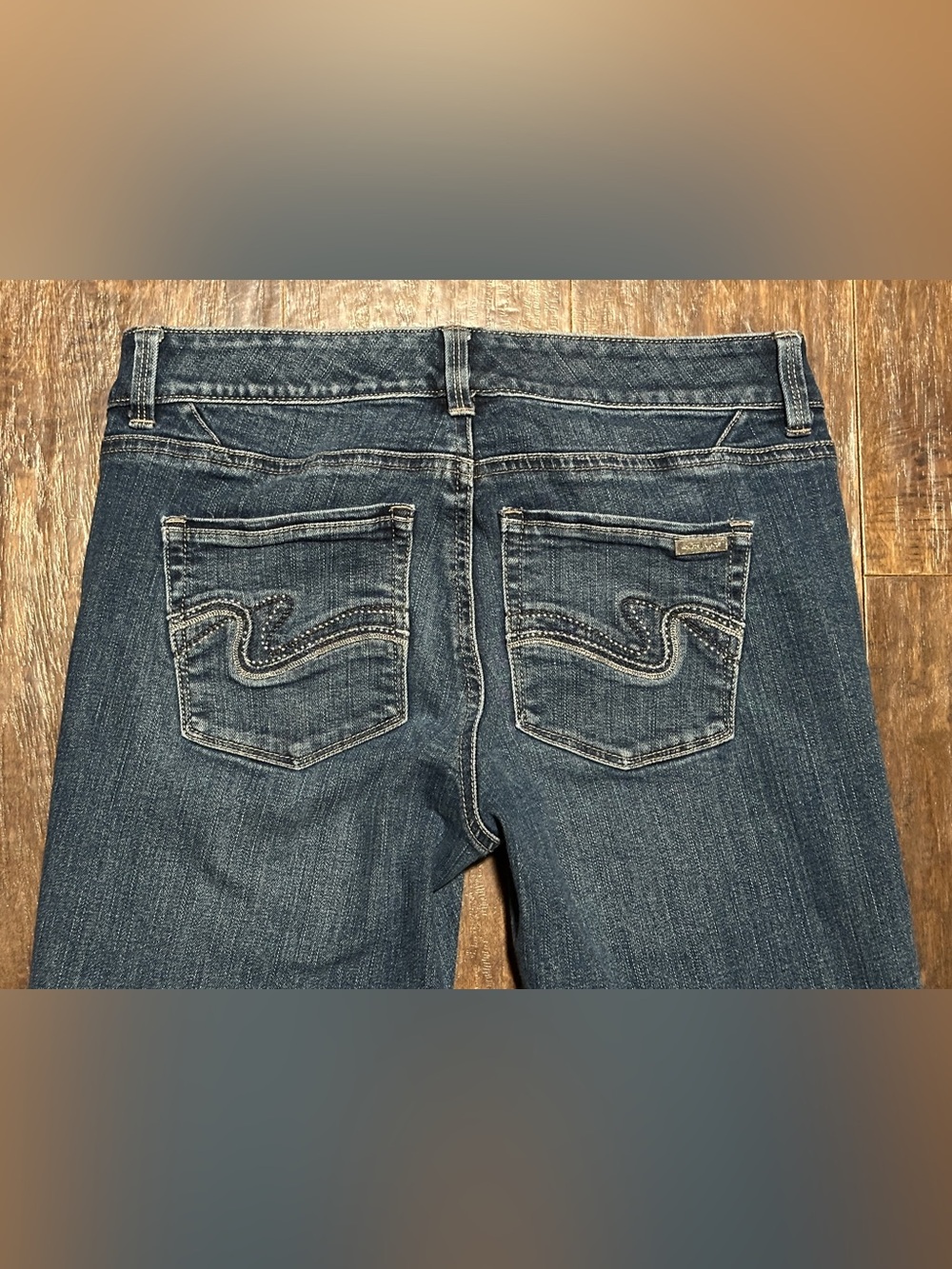White House Black Market Blanc Crop Leg Denim Jeans Embellished Pockets WHBM 2
